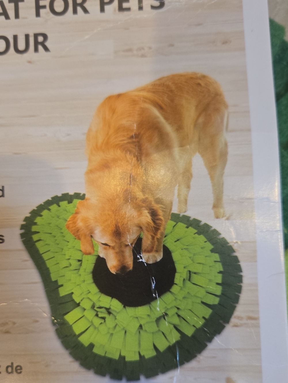 New Avocado Snuffle Play Mat For Pets - Picture 3 of 9